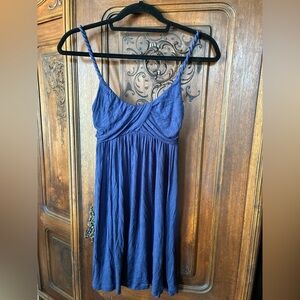 Mai Tai Twisted Strap Blue Sundress